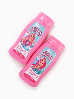 Набор детский Самой красивой русалочке, гель-пена 250 мл, шампунь 250 мл, Чистое счастье