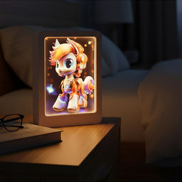 Ночник-пазл 3Д "Поняшка" со светом и музыкой, в коробке