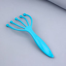 Массажёр, универсальный, 5 шаров, 18,7 × 9,3 × 4 см, цвет голубой