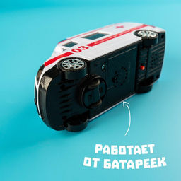 Машина Скорая помощь, русская озвучка, световые и звуковые эффекты, работает от батареек - АвтоГрад фото 7