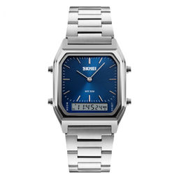 Мужские наручные часы Skmei 1220silver-blue