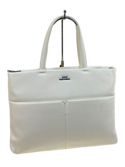 Женская сумка из искусственной кожи, цвет белый