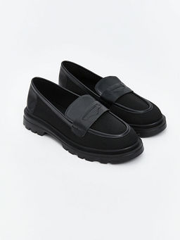 Deri G?r?n?ml? Kad?n Loafer