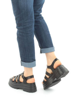 08-PEY337-2 BLACK Босоножки женские - Фабричный китай фото 3