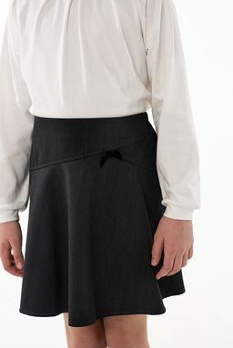 Молочная школьная блуза Mooriposh, модель 06148  фото 4