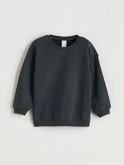 Bisiklet Yaka Erkek Bebek Sweatshirt 3l?