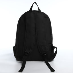 Рюкзак молодёжный Леопард, 33х13х37, отд на молнии, н/карман, чёрный - Nazamok фото 5