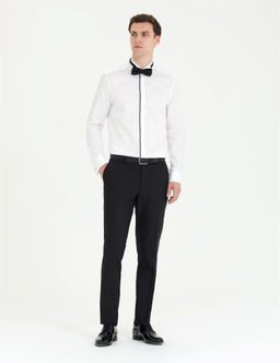 Beyaz Slim Fit Smokin G_mlek - Pierre cardin фото 4