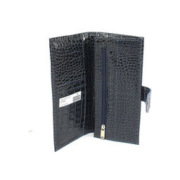 Портмоне мужское Croco-ПР-950 с хлястиком натуральная кожа 2 отд, 13 карм, синий кайман (88) 265469  фото 3