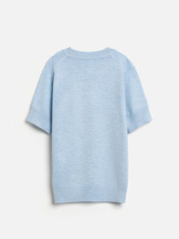 ACOOLA / Джемпер детский для девочек Alexia голубой фото 5