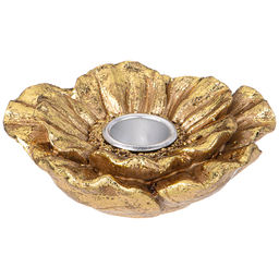 ПОДСВЕЧНИК FLOWER ЦВЕТ:БРОНЗА 10,3*10*4СМ