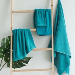 Махровое полотенце Светофор-аквамарин 30*50 см. хлопок 100%