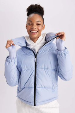 DeFactoFit Su Itici Sisme Mont Dik Yaka Fermuarl? Cepli  фото 2