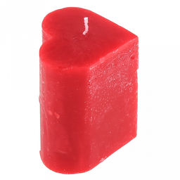 Свеча Сердечко 5,3х5,5х7см, парафин, малая, микс, время горения 3,5 часов (Россия) - Домашняя мода фото 4