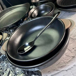 Салатник 28см ROCA с ручками в под.уп.(х24)Фарфор арт.205-674