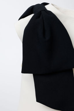 CONTRAST BOW TOP - Zara фото 4