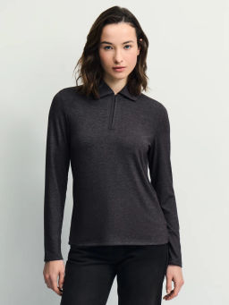 Джемпер с отложным воротником / Zarina  фото 3