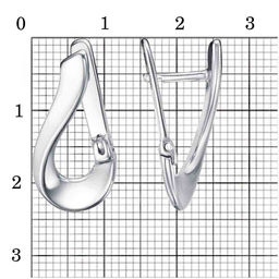 СЕРЬГИ 33014524Д - Красная пресня фото 4