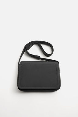 NYLON CROSSBODY BAG WITH FLAP - Zara фото 3