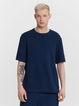 Комплект мужской синий: футболка и шорты - Mark formelle фото 3