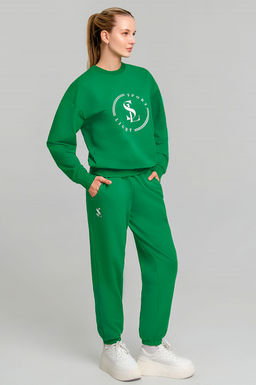 Арт. 2358 Костюм с брюками женский 44-52 (5 шт) Цвет:верх- кэмел, низ- кэмел - Калинка фото 8