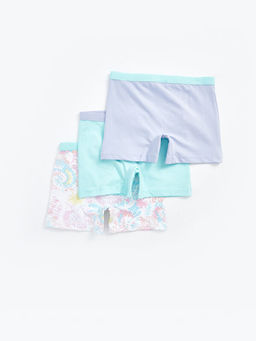 Bask?l? K?z ?ocuk Boxer 3l? - Waikiki фото 2