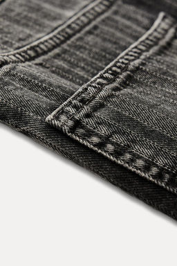 ZW COLLECTION STRAIGHT-LEG MID-RISE JEANS - Zara фото 10