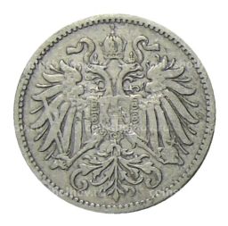 10 геллеров 1895 года Австрия