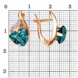 СЕРЬГИ 33714769Д14 - Красная пресня фото 2