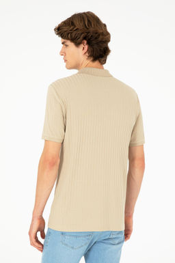 Мужская футболка светло-хаки - U.s. polo assn фото 5