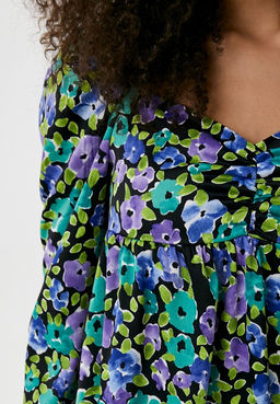 Платье с цветочным принтом - Incity фото 7