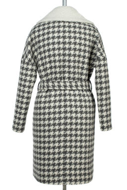 02-3165 Пальто женское утепленное (пояс) - El podio фото 9