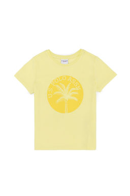 U. S. Polo Assn Детская светло-желтая футболка с круглым вырезом - U.s. polo assn фото 8