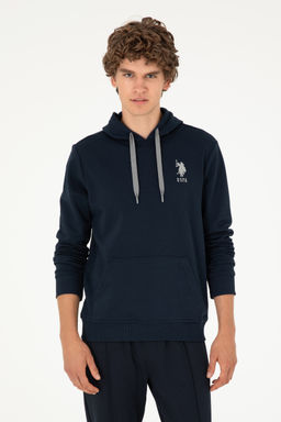 Мужской темно-синий базовый свитшот Неожиданная скидка в корзине - U.s. polo assn фото 8