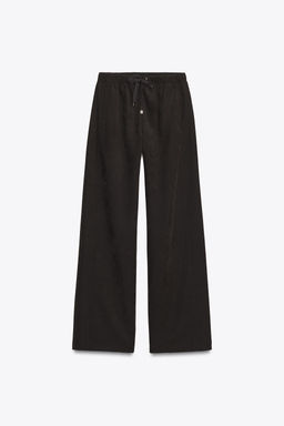 WIDE-LEG TROUSERS - Zara фото 10