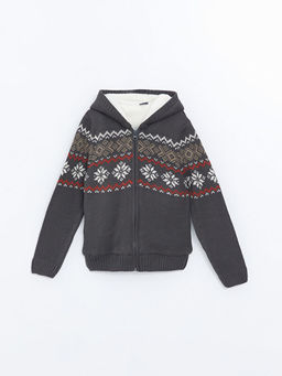 Kap??onlu Erkek ?ocuk Triko H?rka