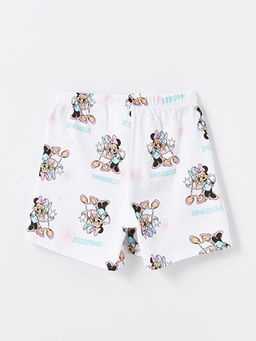 Beli Lastikli Minnie Mouse Bask?l? K?z ?ocuk Pijama ?ort - Waikiki фото 2