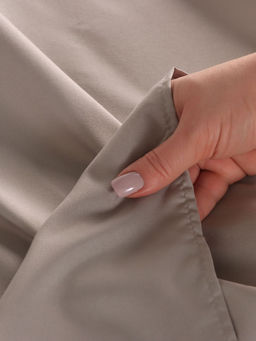 Постельное бельё 2-спальное Тафтинг квадрат 175?215 см,200?230 см,50?70 см-2 шт., серое, 110 г/м? - Lovelife фото 4