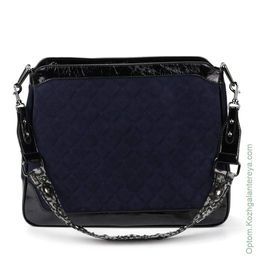 Женская замшевая сумка 73550 Блу