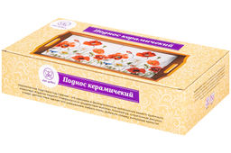 Поднос 31,5*16,5*6,5 см Маки прямоугольный - Elan gallery фото 15