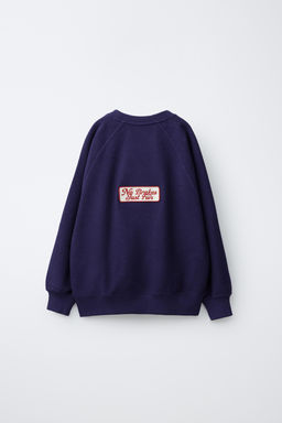 JERSEY PUNTO TEXTO / Azul - Zara фото 2