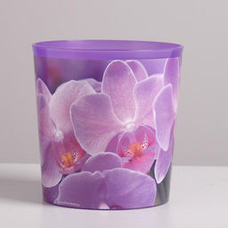 Кашпо для цветов Орхидея, 1.6 л, 14?14 см - Дарите счастье фото 2