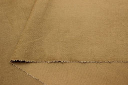 Бархат цв.Темно-песочный, ш.1.45м, хлопок-90%, лайкра-5%, п/э-5%, 280гр/м.кв - Купава фото 2