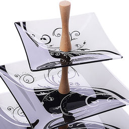 161127 Ваза для фруктов 3-х ярусная (х4) - Mayer&boch фото 2