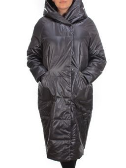 21085 GREY Куртка зимняя двухсторонняя женская облегченная SNOW CLARITY - Fashion фото 2
