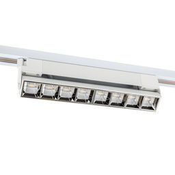 ULB-Q283 20W/4000K WHITE Светильник-прожектор светодиодный трековый. Линейный. 1600 Лм. Белый свет (4000К). Корпус белый. ТМ Volpe