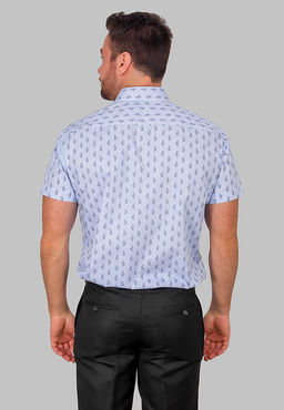 Сорочка мужская короткий рукав GREG 223/201/202/ZS/C/1  фото 6