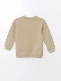 Bisiklet Yaka Erkek Bebek Sweatshirt - Waikiki фото 3
