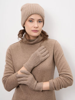 Перчатки из кашемира ULKos капучино