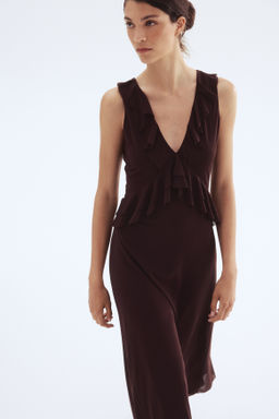 Vestido con volantes - H&m фото 3